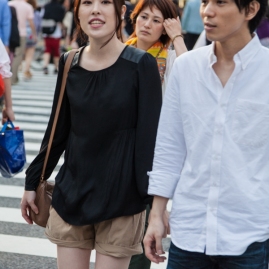 Shibuya Crossing - Happy Couple