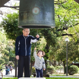 Ringing the Peace Bell