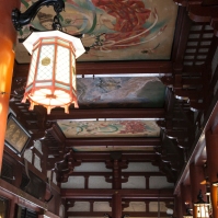 Sensoji Temple - ceiling paintings